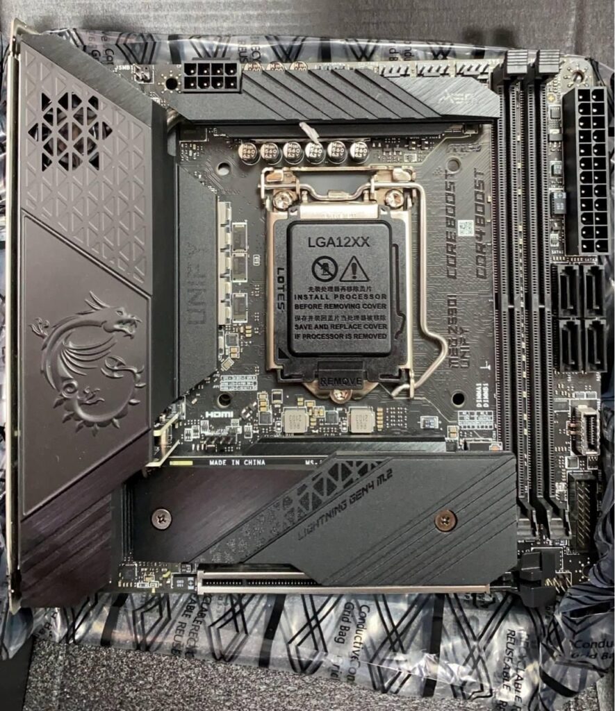 MSI Z590I UNIFY ITX MOTHERBOARD